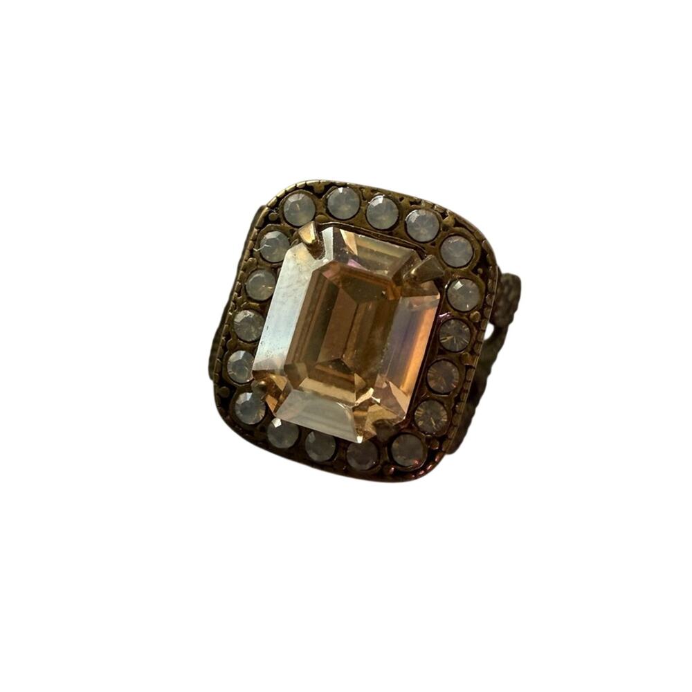 Sorrelli Crystal Adjustable Ring Size 7.5